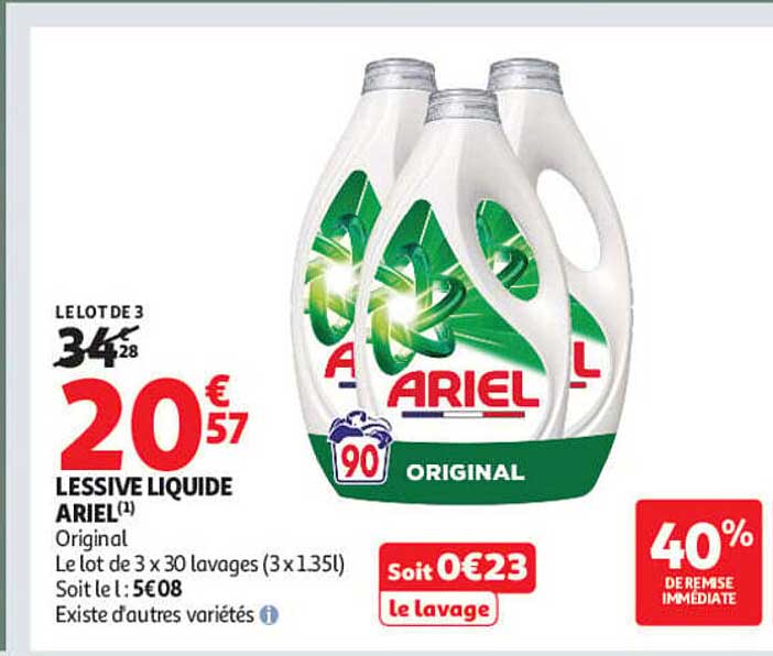 LESSIVE LIQUIDE ARIEL Original