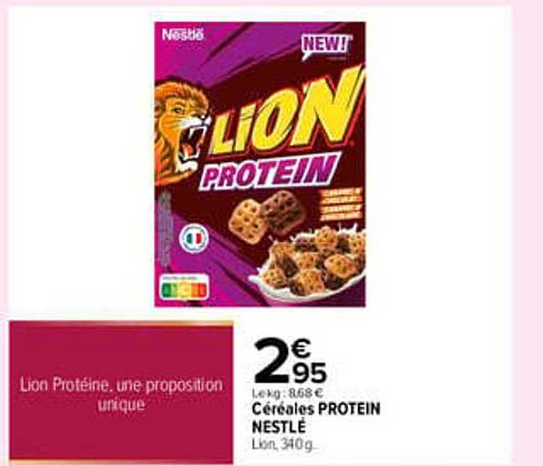 Lion Protéine, une proposition unique