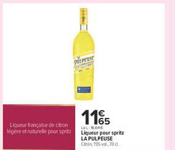 Liqueur pour spritz LA PULPEUSE