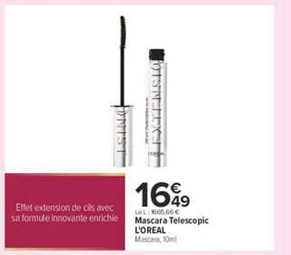 Mascara telescopic L'OREAL