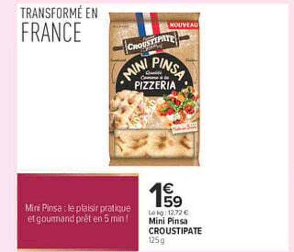 Mini Pinsa CROUPTIPATE