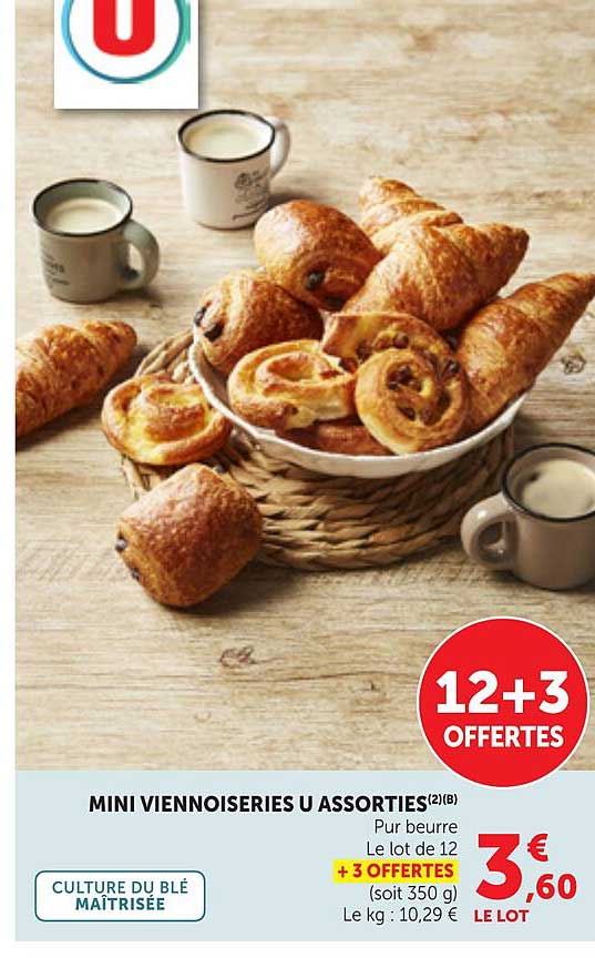 MINI VIENNOISERIES U ASSORTIES