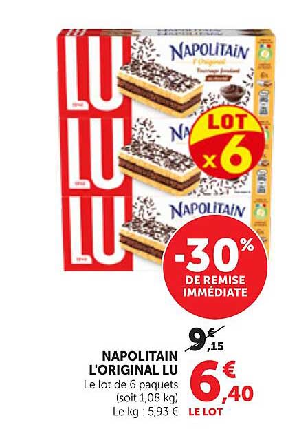 NAPOLITAIN L'ORIGINAL LU