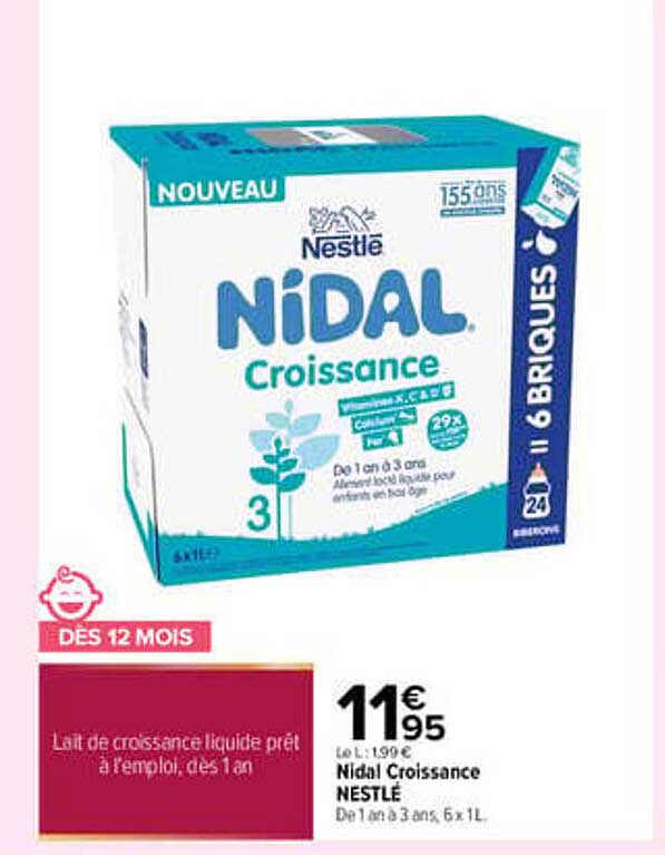 Nidal Croissance NESTLÉ