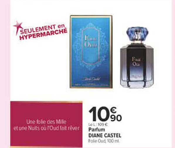 Parfum DIANE CASTEL Folie Oudh, 100 ml