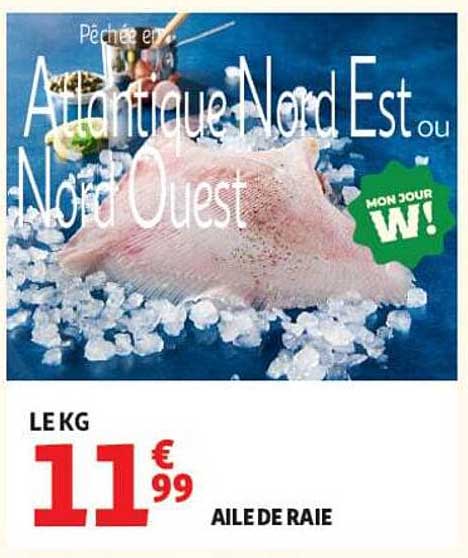 Pêchée en Atlantique Nord Est ou Nord Ouest