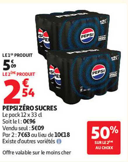 PEPSI ZÉRO SUCRES