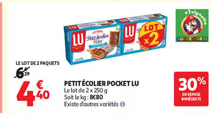 PETIT ÉCOLIER POCKET LU
