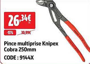 Pince multiprise Knipex Cobra 250mm