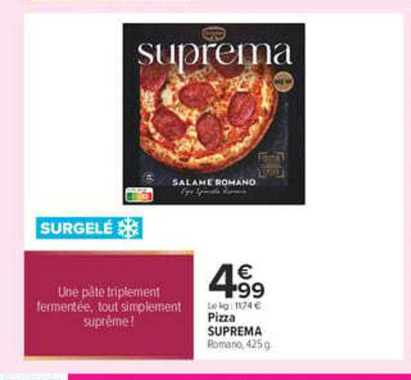 Pizza SUPREMA Romano, 425 g