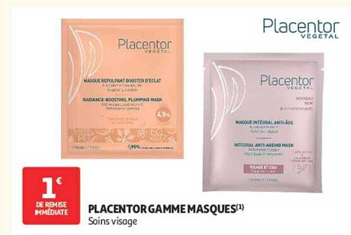 PLACENTOR GAMME MASQUES(1)