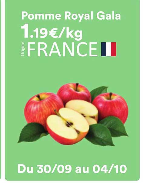 Pomme Royal Gala