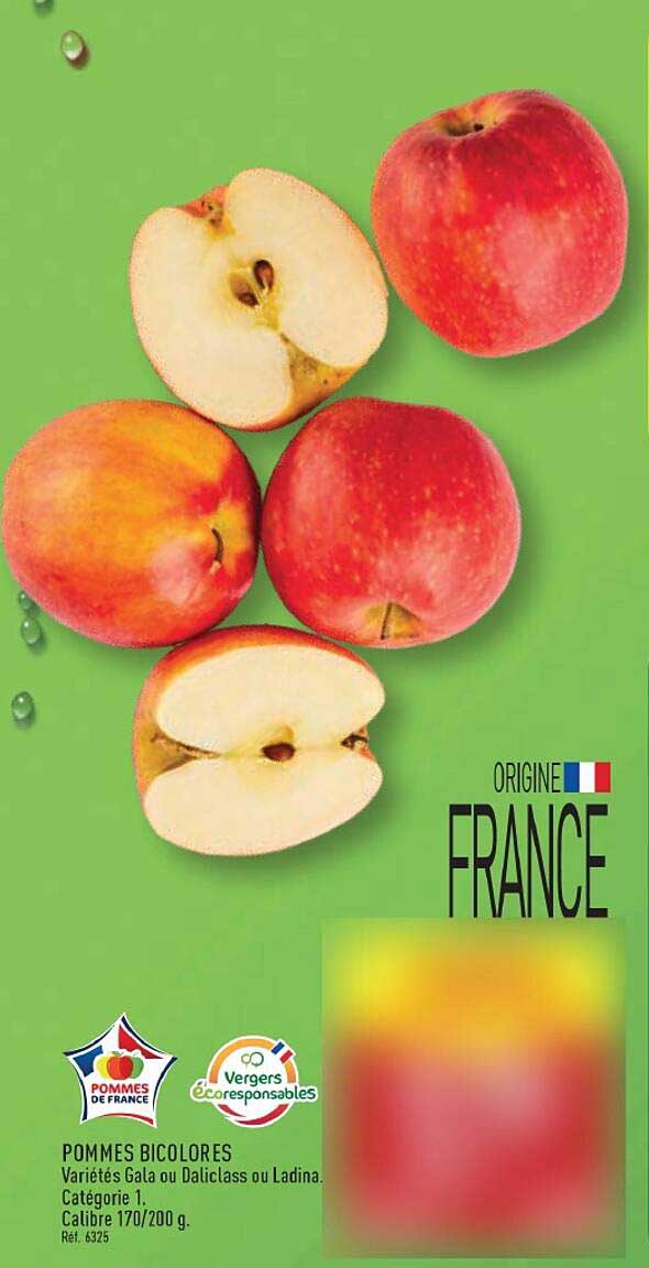 POMMES BICOLORES