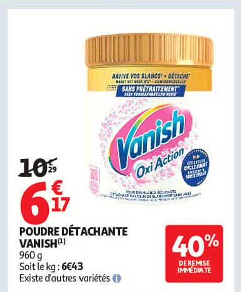 POUDRE DÉTACHANTE VANISH(4)
