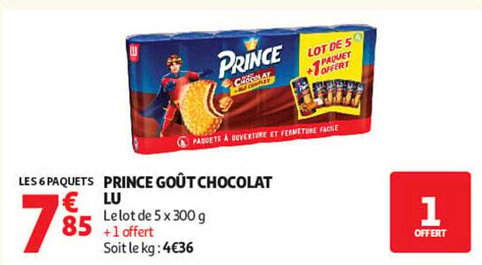 PRINCE GOÛT CHOCOLAT LU