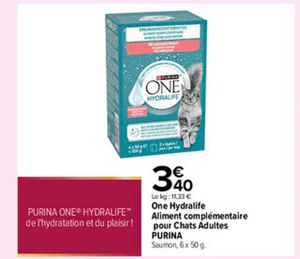 PURINA ONE® HYDRALIFE® - de l’hydratation et du plaisir !