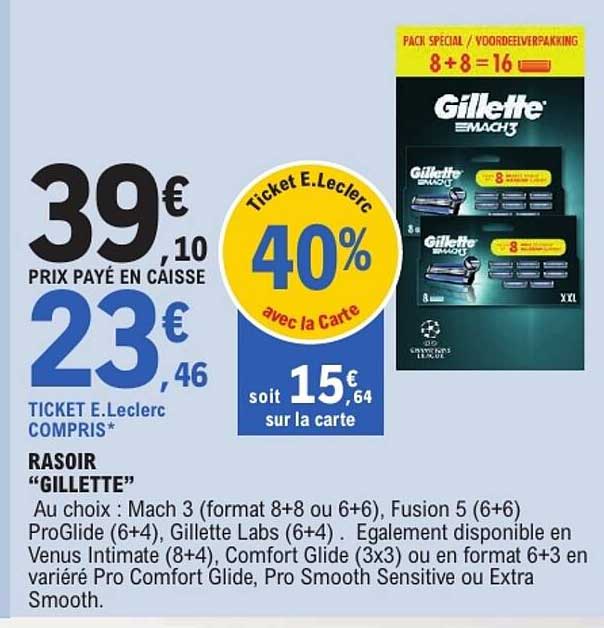 RASOIR “GILLETTE”