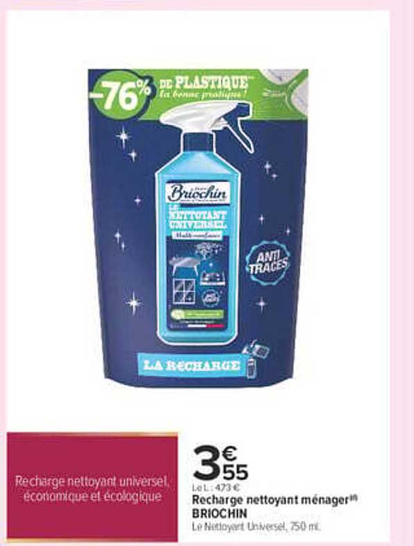 Recharge nettoyant ménager BRIOCHIN