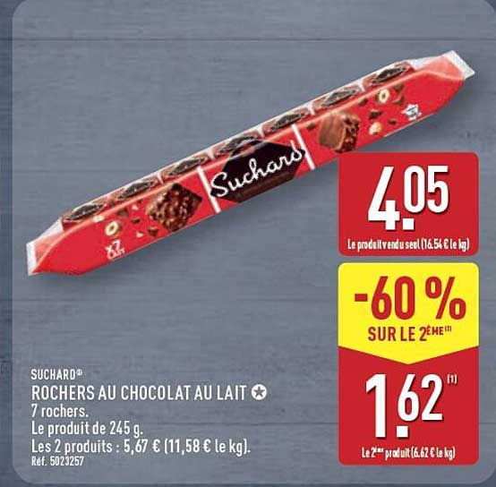 ROCHERS AU CHOCOLAT AU LAIT
