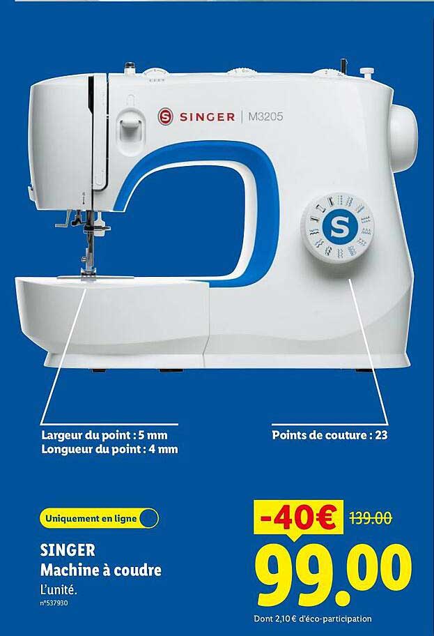 SINGER Machine à coudre