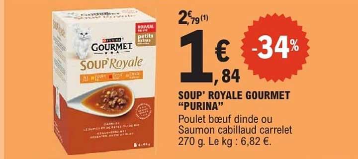SOUP' ROYALE GOURMET “PURINA”