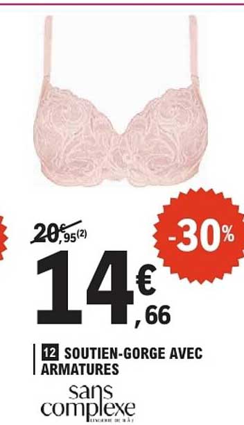 SOUTIEN-GORGE AVEC ARMATURES