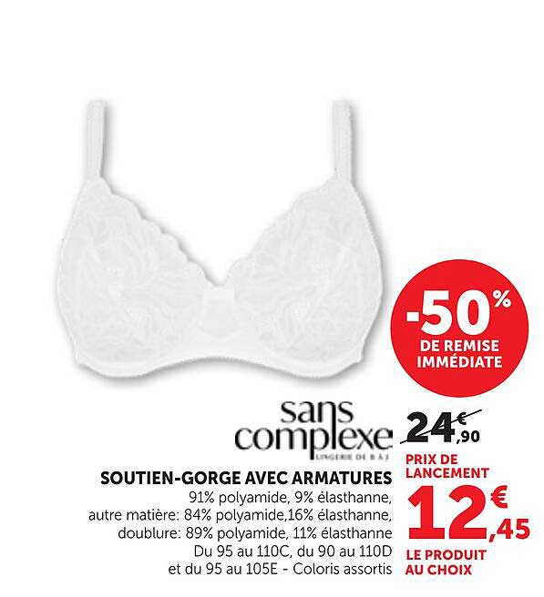 SOUTIEN-GORGE AVEC ARMATURES