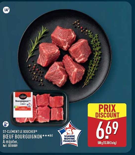 ST-CLÉMENT LE BOUCHER® BŒUF BOURGUIGNON***