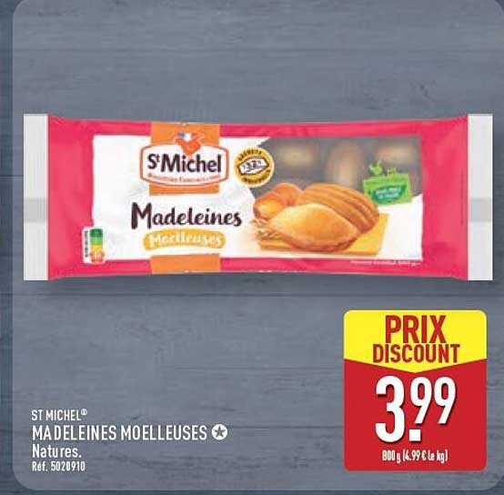 ST MICHEL MADELEINES MOELLEUSES Natures.