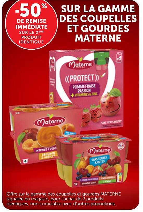 SUR LA GAMME DES COUPELLES ET GOURDES MATERNE