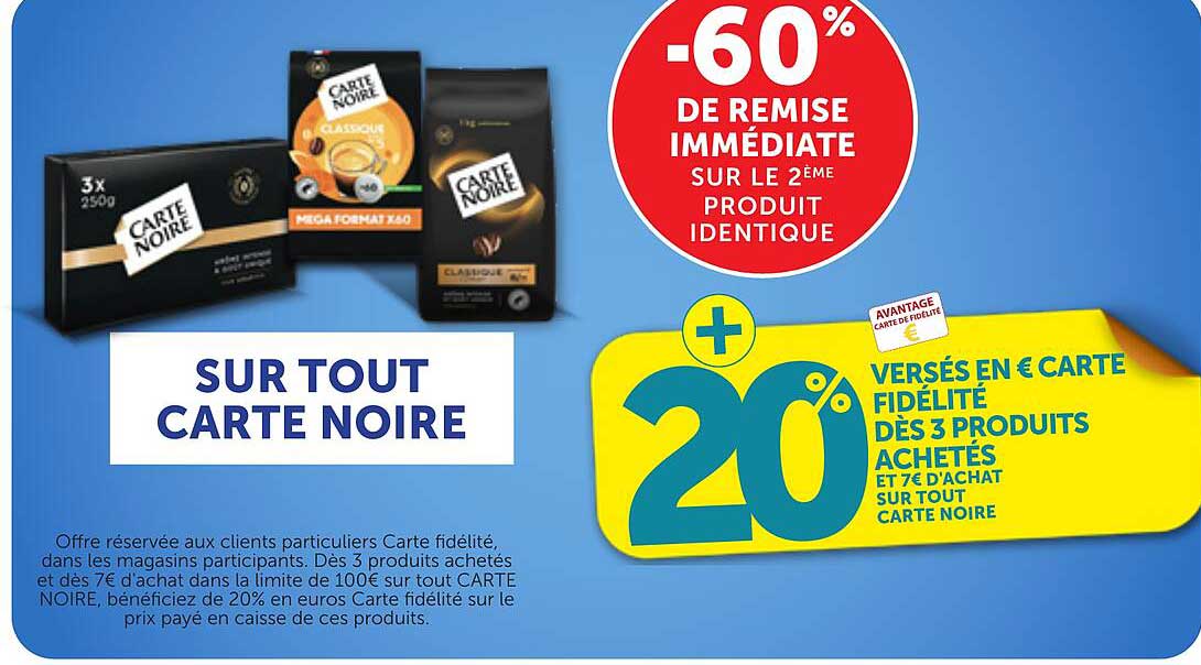 SUR TOUT CARTE NOIRE