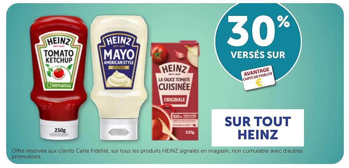 SUR TOUT HEINZ