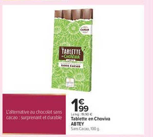 Tablette en Choviva ABTEY