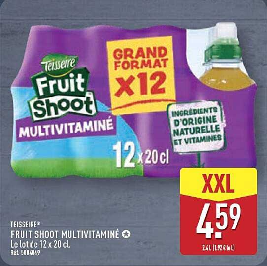 TEISSEIRE Fruit Shoot Multivitaminé