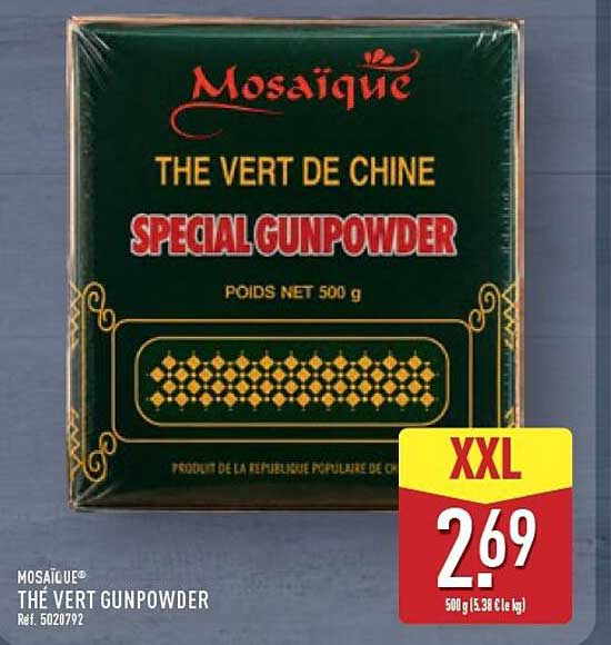 THÉ VERT GUNPOWDER