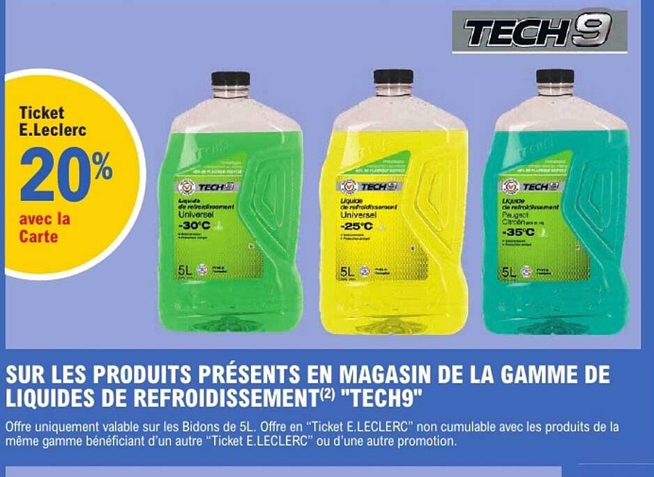 Ticket E.Leclerc 20% avec la Carte