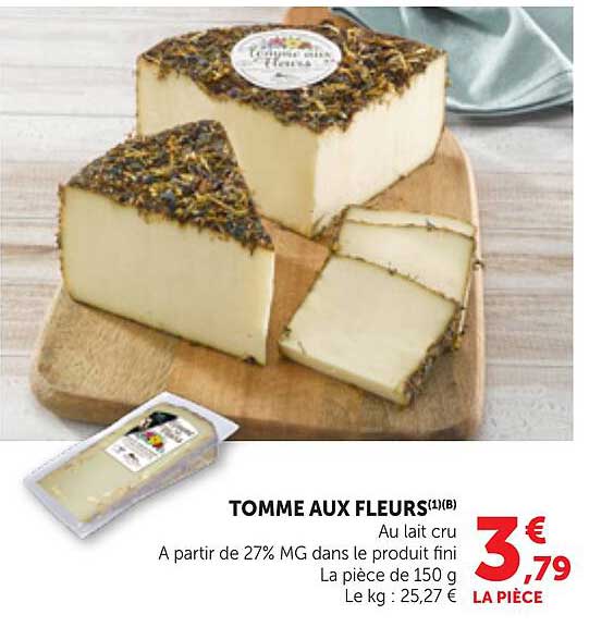 TOMME AUX FLEURS(1)(B)