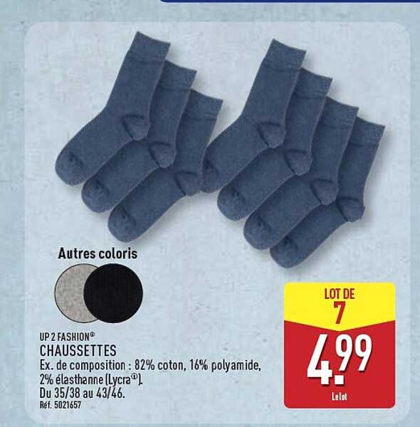 UP 2 FASHION® CHAUSSETTES