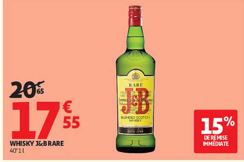 WHISKY J&B RARE