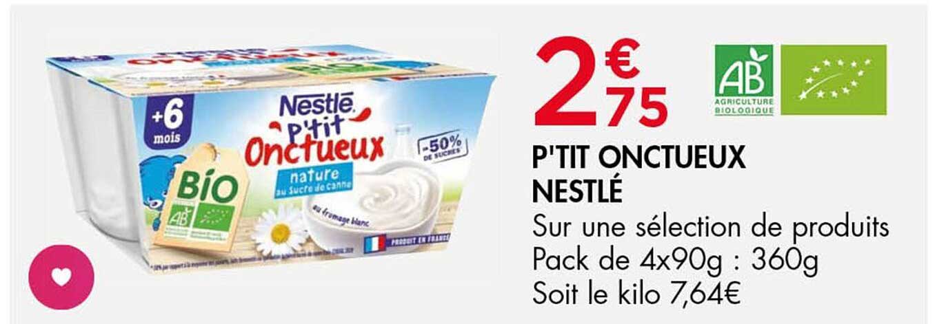 P'tit Onctueux NESTLÉ