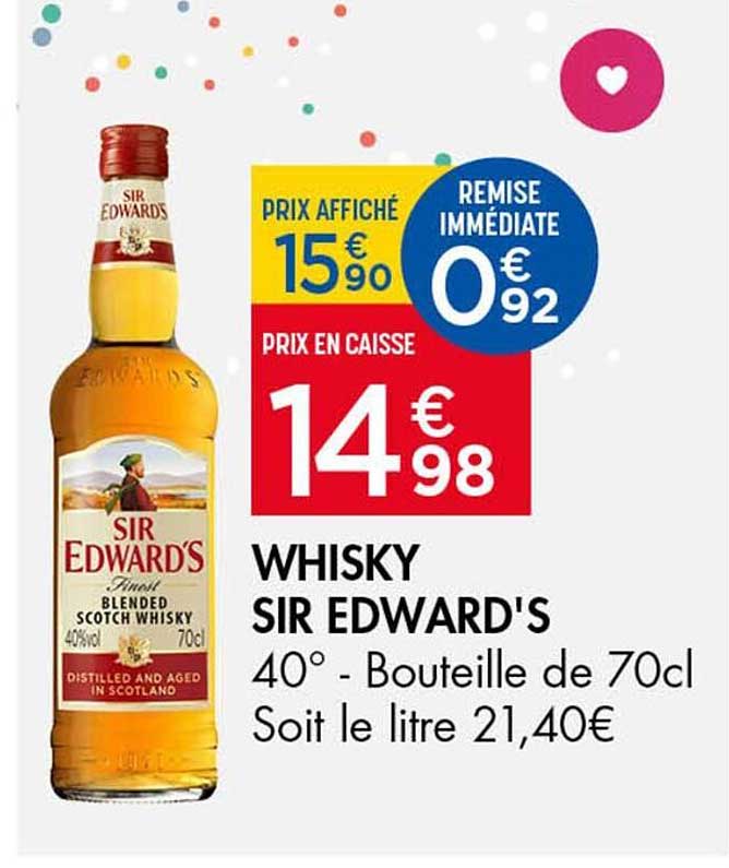 WHISKY SIR EDWARD'S