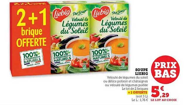 2 + 1 brique OFFERTE