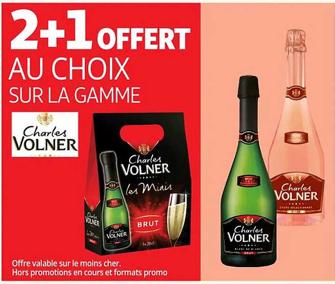 2+1 OFFERT AU CHOIX SUR LA GAMME Charles Volner