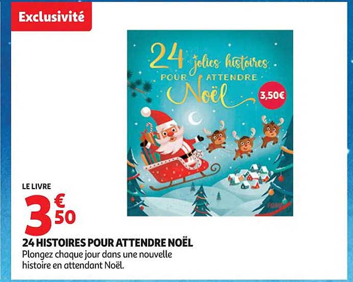 24 HISTOIRES POUR ATTENDRE NOËL
