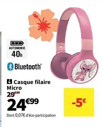 4 Casque filaire Micro