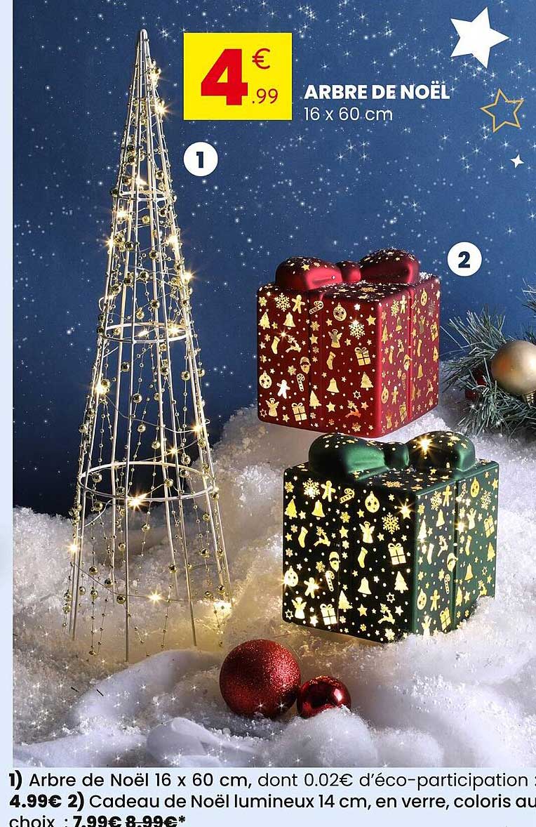 ARBRE DE NOËL 16 x 60 cm