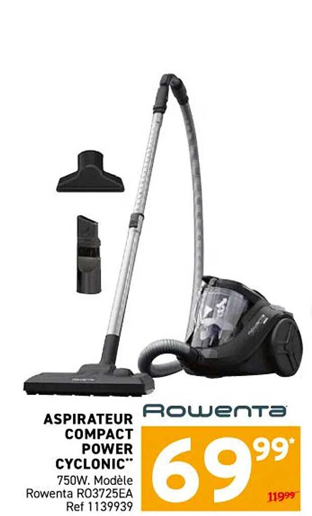 ASPIRATEUR COMPACT POWER CYCLONIC*