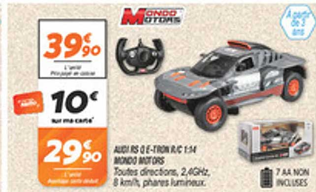 AUDIS Q E-TRON R/C 1:14 MONDO MOTORS