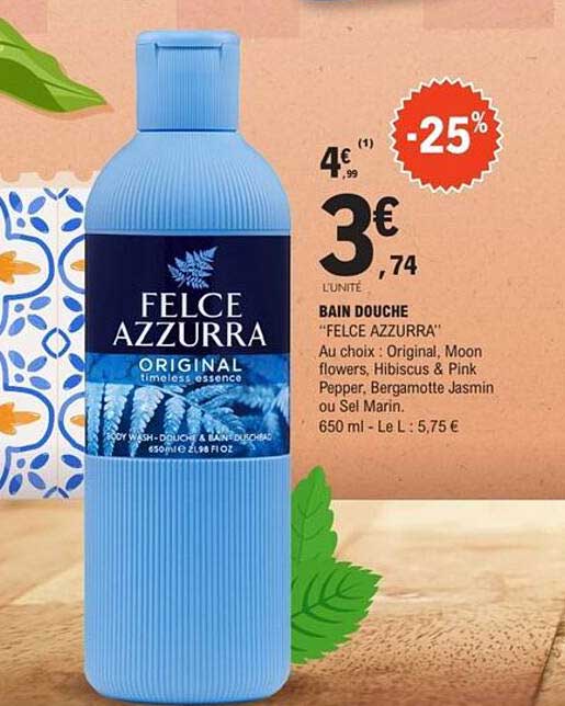 BAIN DOUCHE "FELCE AZZURRA"