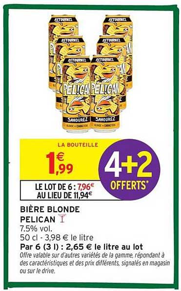 Bière Blonde Pelican